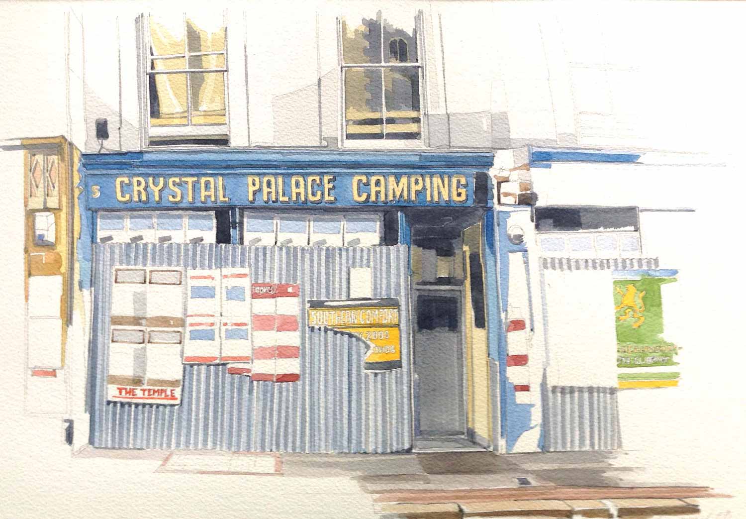 Watercolor by Barry Goodman