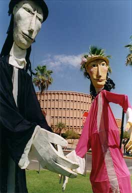Giant Puppets by Sara Peattie.