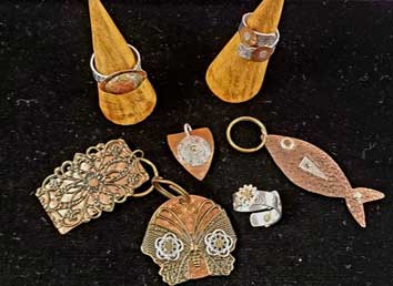 Metalsmithing: Texture & Stamp & Rivet