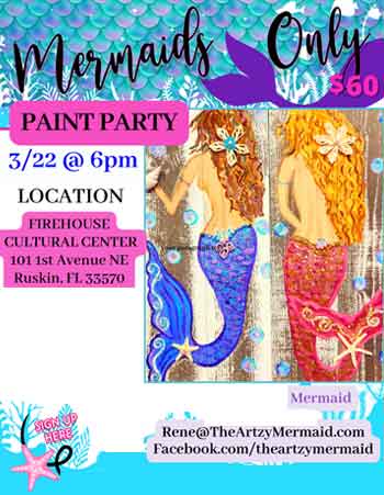 Mermaids Only: Paint Party!