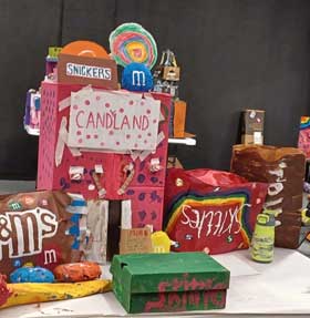 Pop Art Candyland collection.