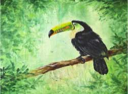 Toucan: Acrylic Painting Workshop